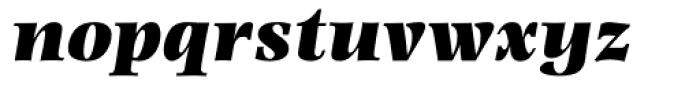 Photina MT Ultra Bold Italic Font LOWERCASE