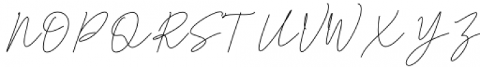 Photomark Signature Regular Font UPPERCASE