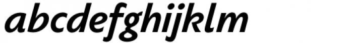 Phrasa Bold Italic Font LOWERCASE