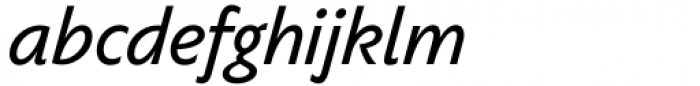 Phrasa Medium Italic Font LOWERCASE