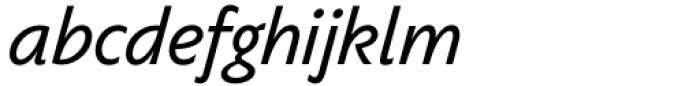Phrasa Regular Italic Font LOWERCASE