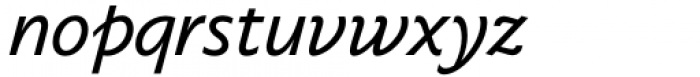 Phrasa Regular Italic Font LOWERCASE
