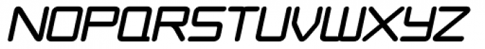 Phuture ODC Black Oblique Font UPPERCASE