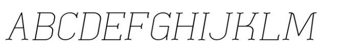 Physe Light Expanded Italic Font UPPERCASE