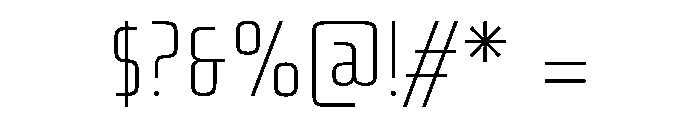 PhD Light Font OTHER CHARS