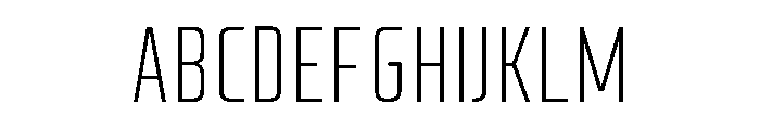 PhD Light Font UPPERCASE