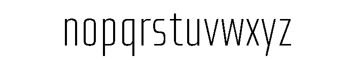 PhD Light Font LOWERCASE