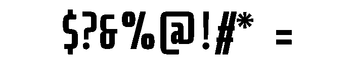 PhDMono Bold Font OTHER CHARS