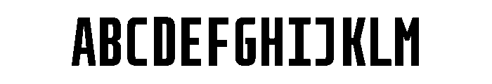 PhDMono Bold Font UPPERCASE