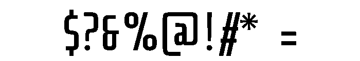 PhDMono Medium Font OTHER CHARS