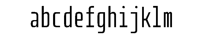 PhDMono FONT