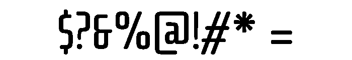 PhDRounded Medium Font OTHER CHARS
