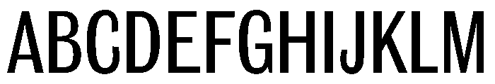 Phive DisplayMedium Instance Font UPPERCASE