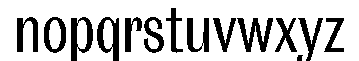 Phive DisplayMedium Instance Font LOWERCASE