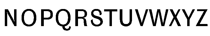 Phive MicroMedium Instance Font UPPERCASE