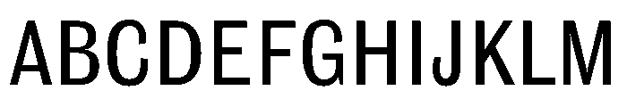 Phive StandardMedium Instance Font UPPERCASE