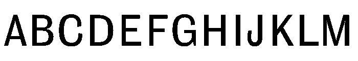 Phive TextMedium Instance Font UPPERCASE