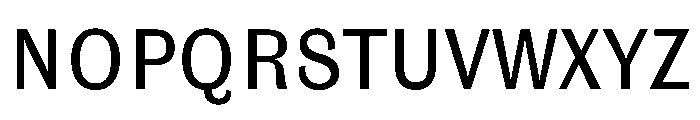 Phive TextMedium Instance Font UPPERCASE