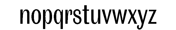 Phivev0.2 Display Font LOWERCASE