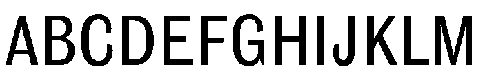 Phivev0.2 Standard Font UPPERCASE