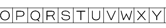 Phng Light Instance Font UPPERCASE
