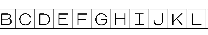 Phng Light Font UPPERCASE