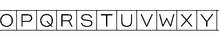 Phng Light Font UPPERCASE