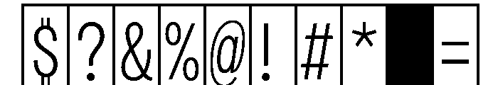 Phng LightHalf Instance Font OTHER CHARS