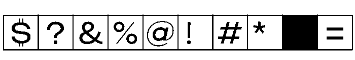 Phng Regular Instance Font OTHER CHARS