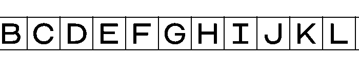 Phng Regular Instance Font UPPERCASE
