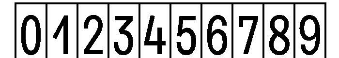 Phng RegularHalf Font OTHER CHARS