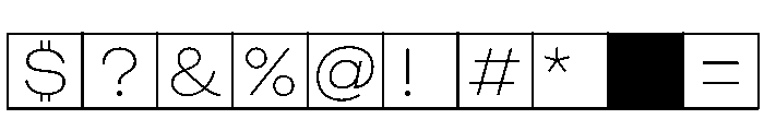 Phng Thin Instance Font OTHER CHARS