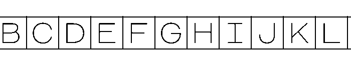 Phng Thin Instance Font UPPERCASE