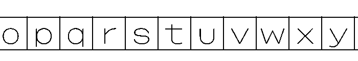Phng Thin Instance Font LOWERCASE