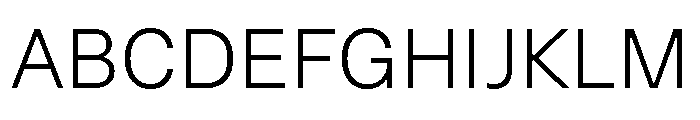 Phonic Light Font UPPERCASE