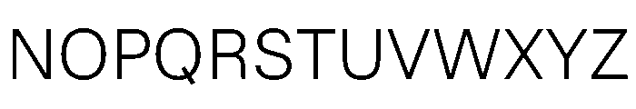 Phonic Light Font UPPERCASE