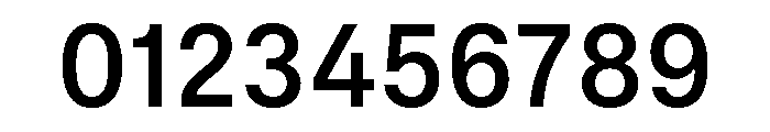 Phonic Medium Font OTHER CHARS