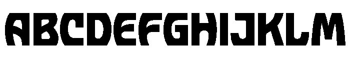 Phonk Black Font UPPERCASE
