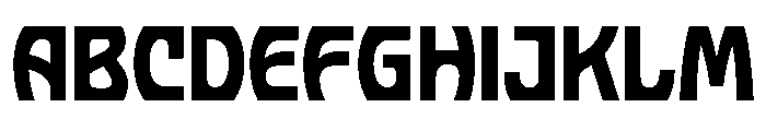 Phonk Bold Font UPPERCASE