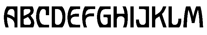 Phonk Regular Font UPPERCASE