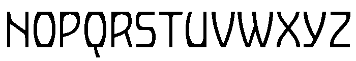 Phonk Thin Font UPPERCASE