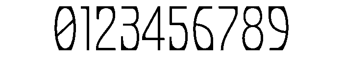 PhonkCondensed ExtraThin Font OTHER CHARS