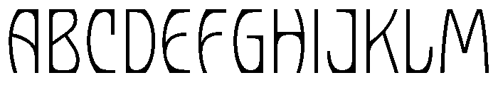 PhonkCondensed ExtraThin Font UPPERCASE