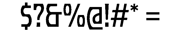PhonkCondensed Light Font OTHER CHARS