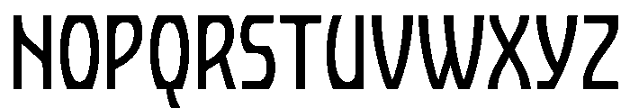 PhonkCondensed Light Font UPPERCASE