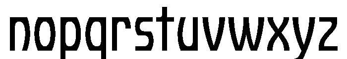PhonkCondensed Light Font LOWERCASE