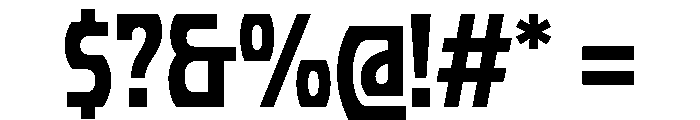 PhonkCondensed Medium Font OTHER CHARS