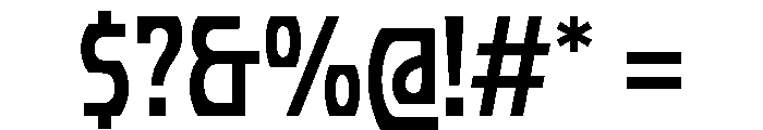 PhonkCondensed Regular Font OTHER CHARS