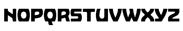 PhonkWide Black Font UPPERCASE