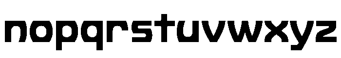PhonkWide Bold Font LOWERCASE